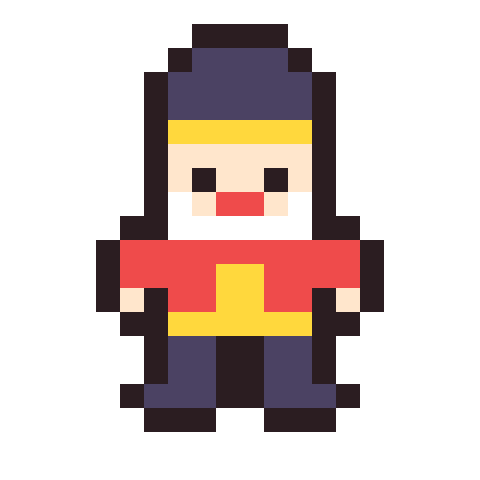 Nutcracker pixel art icon