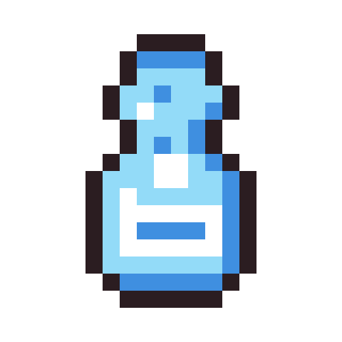 Ramune pixel art icon