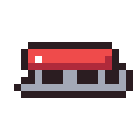 Sled pixel art icon