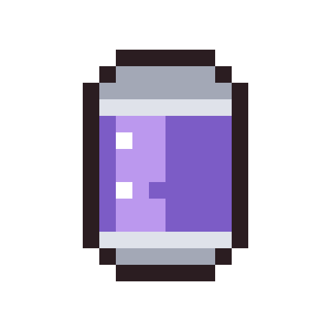 Tumbler pixel art icon